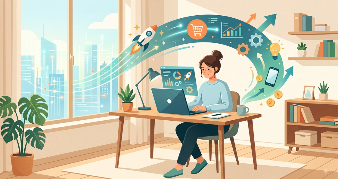 Membangun Bisnis di Era Digital: Peluang yang Bisa Dimulai dari Rumah